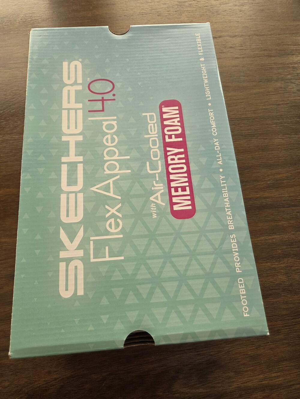 Women's Skechers Memory Foam Flex White Athletic Shoes - Picture 7 of 7